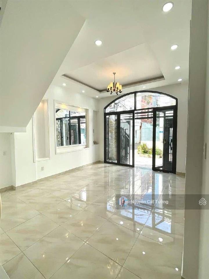 Bán nhà hẻm oto 6m cư xá phan đăng lưu. ngang 4.5 x17m  4 tầng khu đồng bộ ngay cầu bông