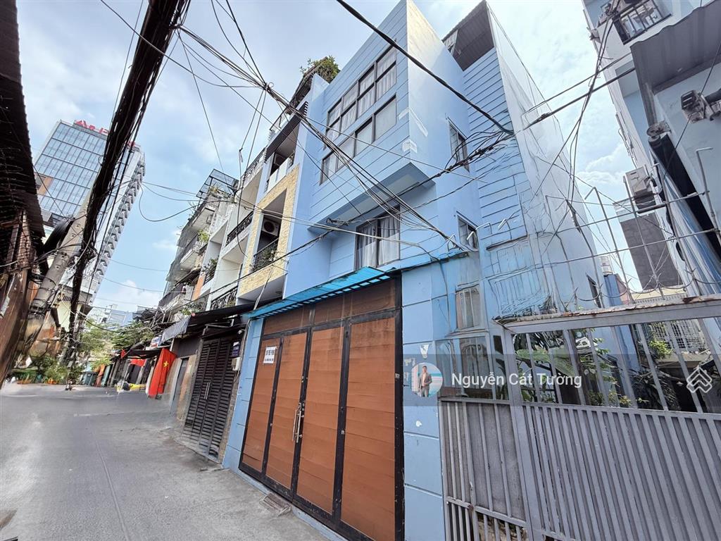 Bán nhà 4 tầng, ngay metro văn thánh, hẻm oto 6m. ngang 5x12m (60m2). dòng tiền 33 triệu /tháng