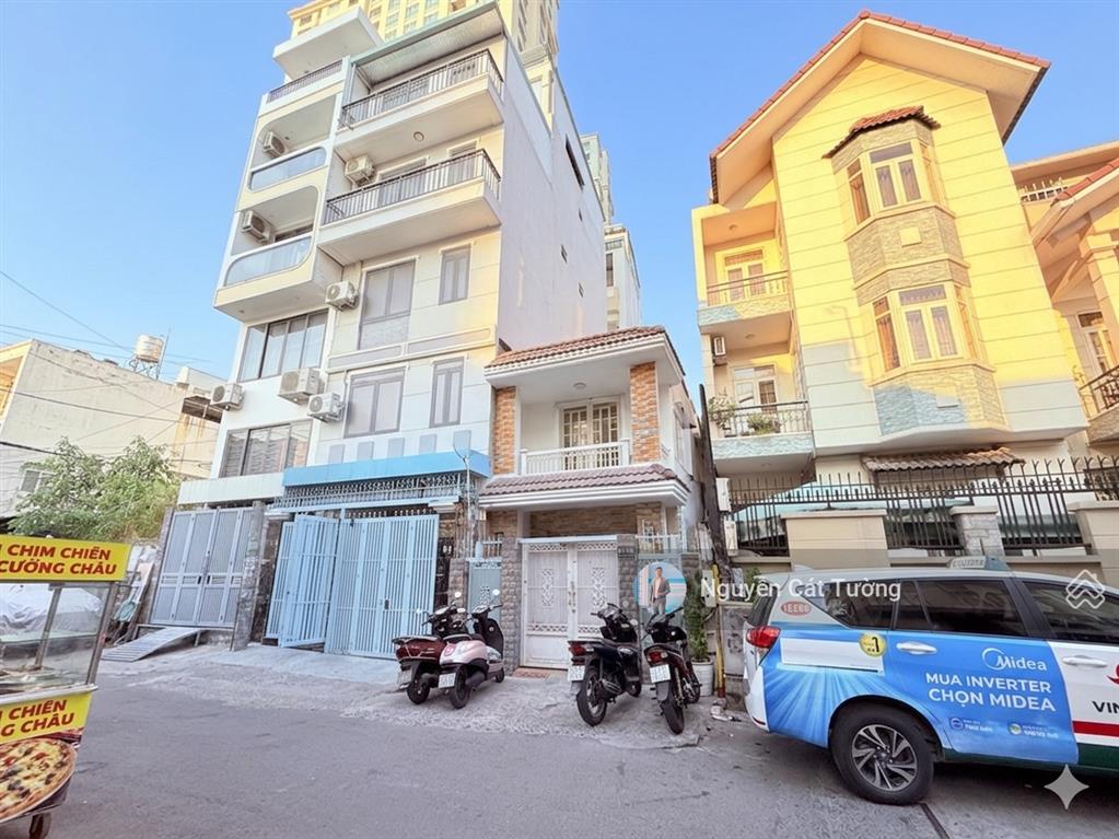 Đường 8m ngay metro văn thánh, ngang 7m x24m. gpxd hầm+7 tầng, cách thủ thiêm 500m. dòng tiền khủng