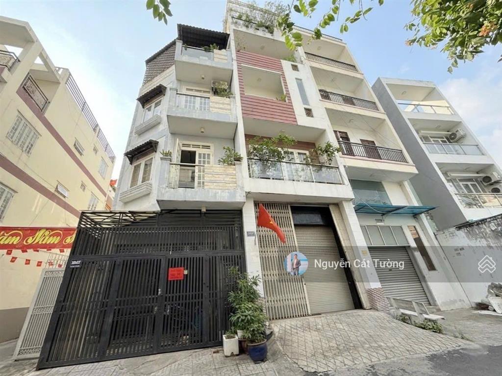 Hẻm oto 6m ngay công viên tầm vu ngang 4,2m x 14m (59m2) gpxd 4 tầng ở + cho thuê căn hộ dịch vụ