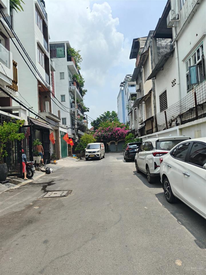 Hẻm 6m ôtô 1 sẹc, 5x19m, 95m2, nguyễn xí, gần vincom + tiện xây chdv, văn phòng