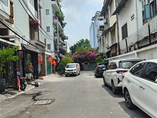 Hẻm 6m ôtô 1 sẹc, 5x19m, 95m2, nguyễn xí, gần vincom + tiện xây chdv, văn phòng