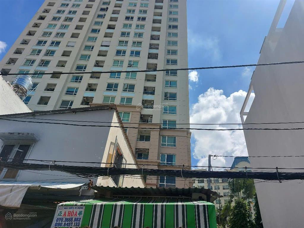 Đất 4,5x17m. hxh 6m, tiện xây cao tầng. cách mặt tiền nguyễn hữu cảnh chỉ 30m. sát bên quận 1