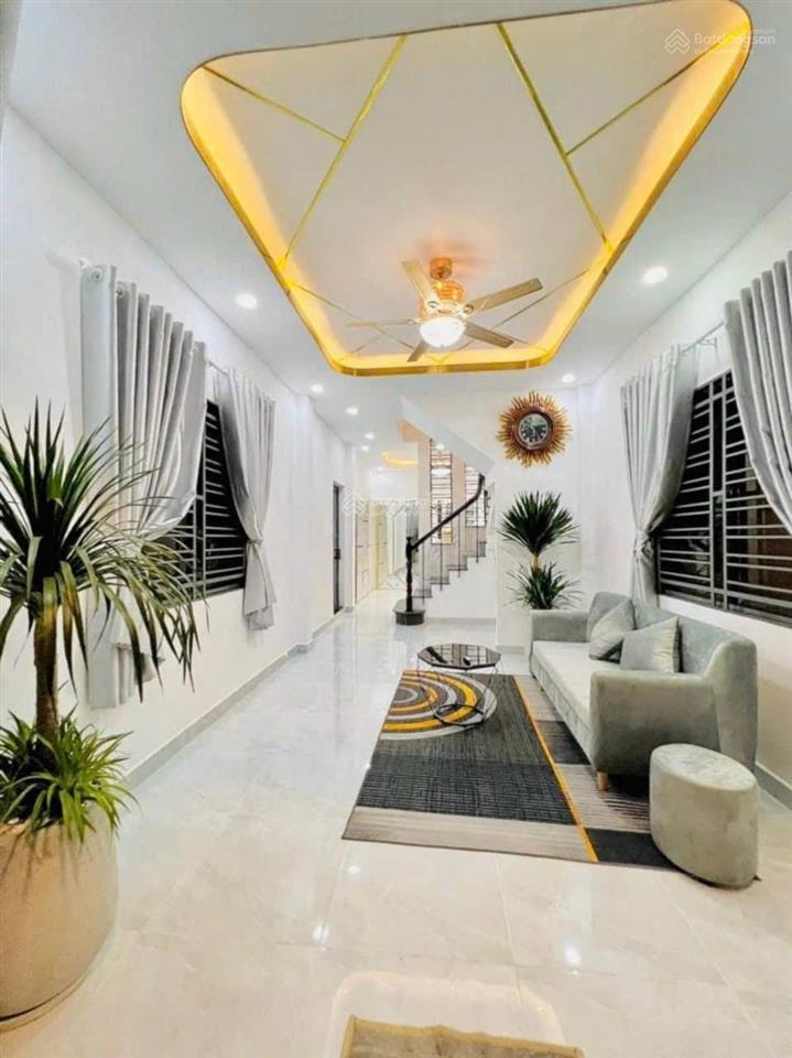 Bán nhà sổ riêng, đường nguyễn gia trí, p25, q. bình thạnh, 62m2, hẻm 6m xe hơi đậu trong nhà