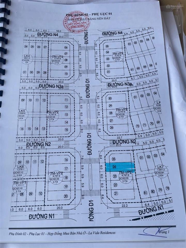 Bán shophouse la vida residences, căn 24 ngay cổng dự án giá 13,5 tỷ, đã nộp hs làm sổ