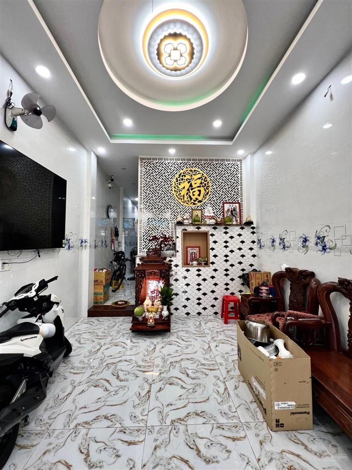 Bán nhà riêng 4 tầng 2 mặt tiền hậu giang 60m2 4pn ngay vòng xoay phú lâm quận 6