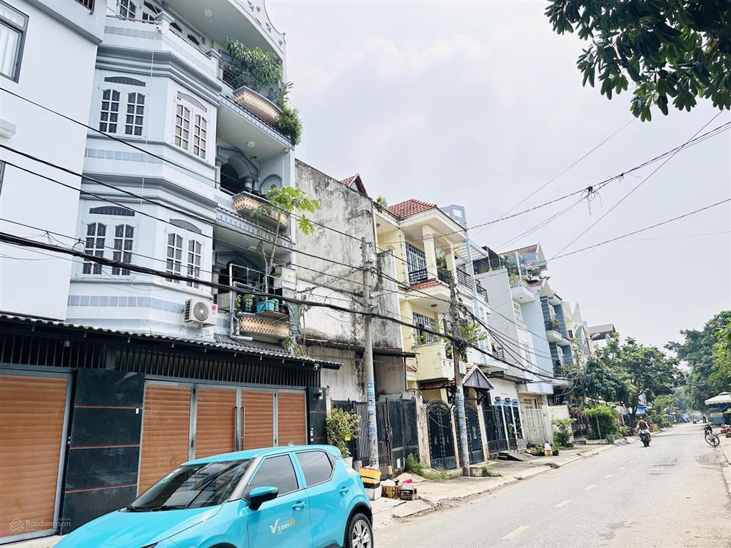 Bán nhà mặt tiền kdc bình hưng 96m2, ngang 6m 4pn ngay trường nguyễn thái bình
