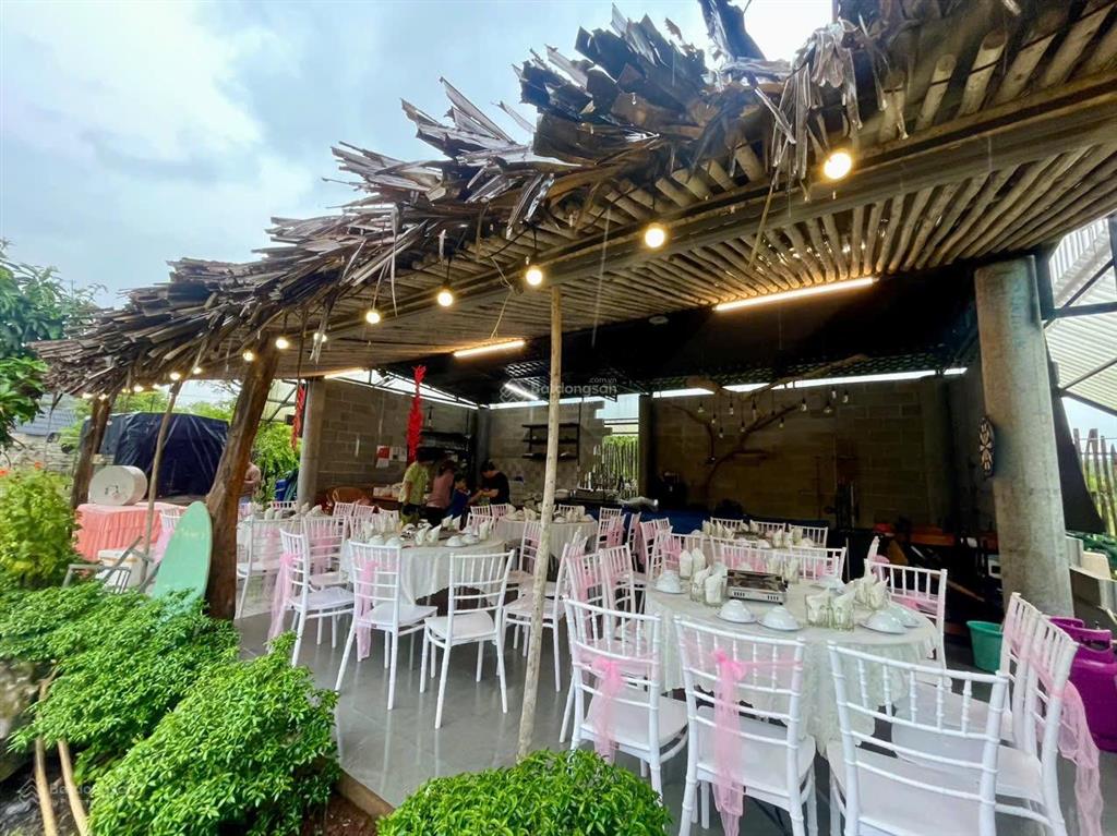 Chuyển nhượng khu nghỉ dưỡng đang kinh doanh 2087m2 sẵn homestay ngay tại xã nghĩa thành  tp. hcm
