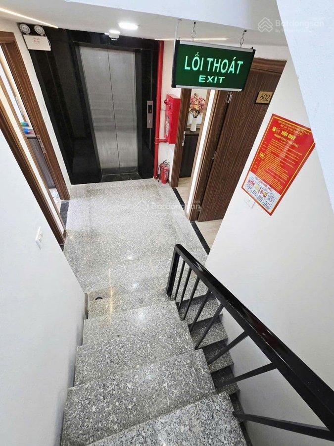 Toà chdv 7tầng thang máy, lô góc, nở hậu, dòng tiền 800 triệu/năm, pccc &gpxd đầy đủ, giá 15 tỷ.