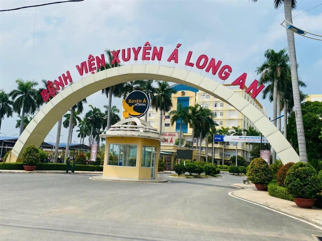 Bán đất tại đường nguyễn thị hạnh, đức hòa, long an, 1,62 tỷ, 100m², đẹp nhiều tiện ích