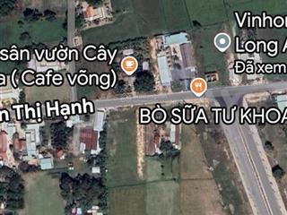 Bán đất tại đường nguyễn thị hạnh, đức hòa, long an, 1,62 tỷ, 100m², đẹp nhiều tiện ích