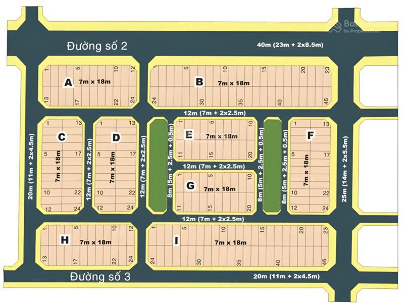 [ giá 50tr/m2 ] đất nền đầu tư gần ga metro q2. trục nguyễn duy trinh mở rộng. dt 100180m2. shr