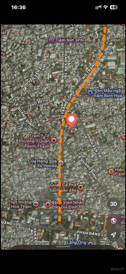 Nơ trang long dt 72,6m2 hẻm xe hơi 6m ngay đh văn lang gần landmark 81 tầng giáp quận 1
