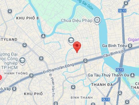 Nơ trang long dt 72,6m2 hẻm xe hơi 6m ngay đh văn lang gần landmark 81 tầng giáp quận 1