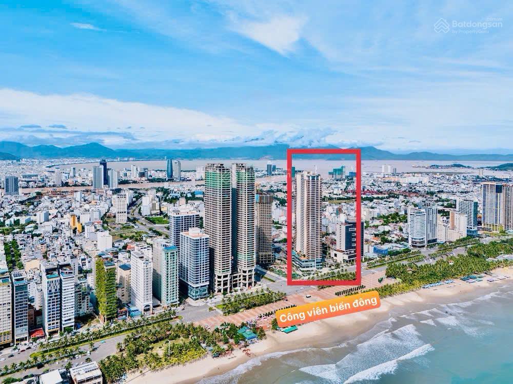 Căn studio 32.42m2 the soleil đà nẵng view trực diện biển mỹ khê giá tốt nhất toà a1 2,97tỷ ck14,5%