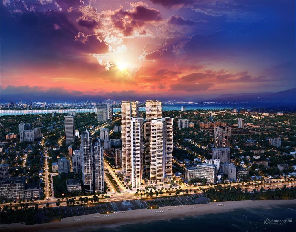 Căn studio 32.42m2 the soleil đà nẵng view trực diện biển mỹ khê giá tốt nhất toà a1 2,97tỷ ck14,5%