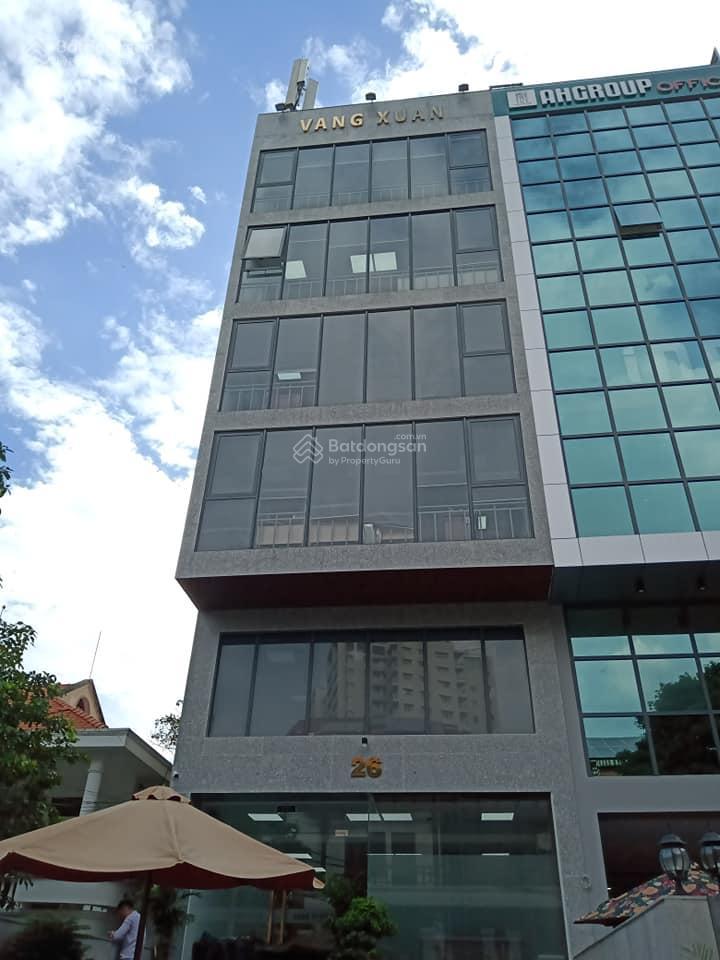 Cho thuê tòa nhà góc 2mt 10a nguyễn thị minh khai, phường tân định, hcm, dt 18mx19m hầm 10 lầu