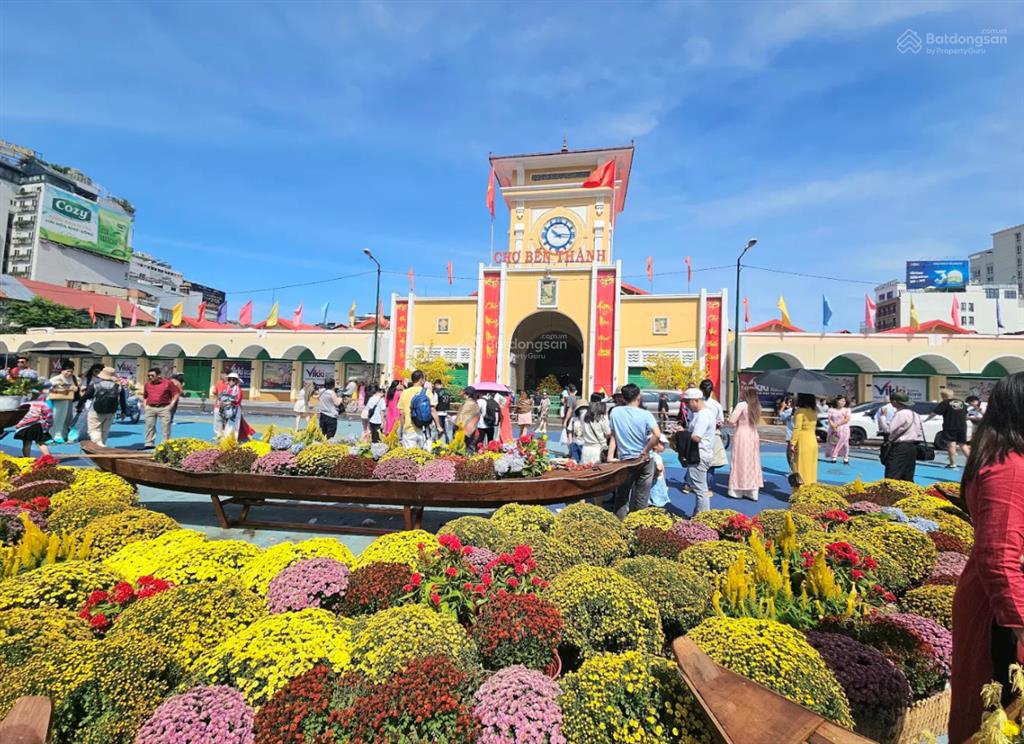 Khan hiếm! ngay cổng bắc chợ bến thành,bán gấp mt lê thánh tôn, 87,8m2(5m x 18m) giá 75 tỷ 862tr/m2