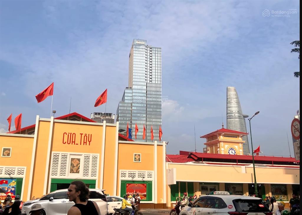 Khan hiếm! ngay cổng bắc chợ bến thành,bán gấp mt lê thánh tôn, 87,8m2(5m x 18m) giá 75 tỷ 862tr/m2