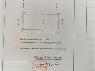 Bán nhà mặt phố kim đồng, 33 tỷ, 74 m2, 7pn + 4wc + 4t