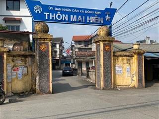 Bán đất trục chính kinh doanh, ô tô tránh  mai hiên  gần vin cổ loa, cầu đông trù