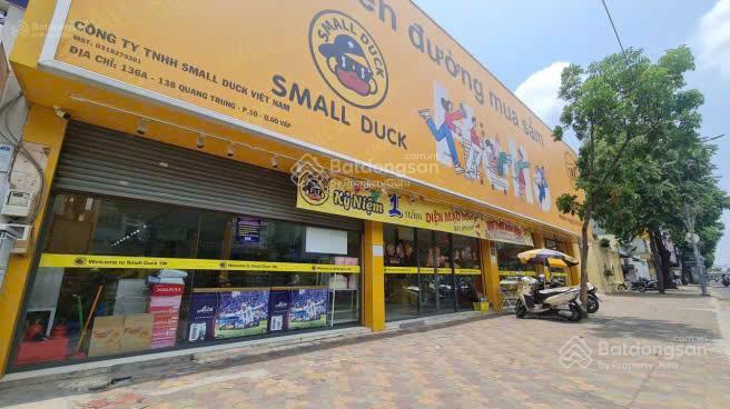 Bán nhà mt đường quang trung gò vấp, dt 21x70m full thổ cư, hđt 500tr/tháng giá bán 230 tỷ