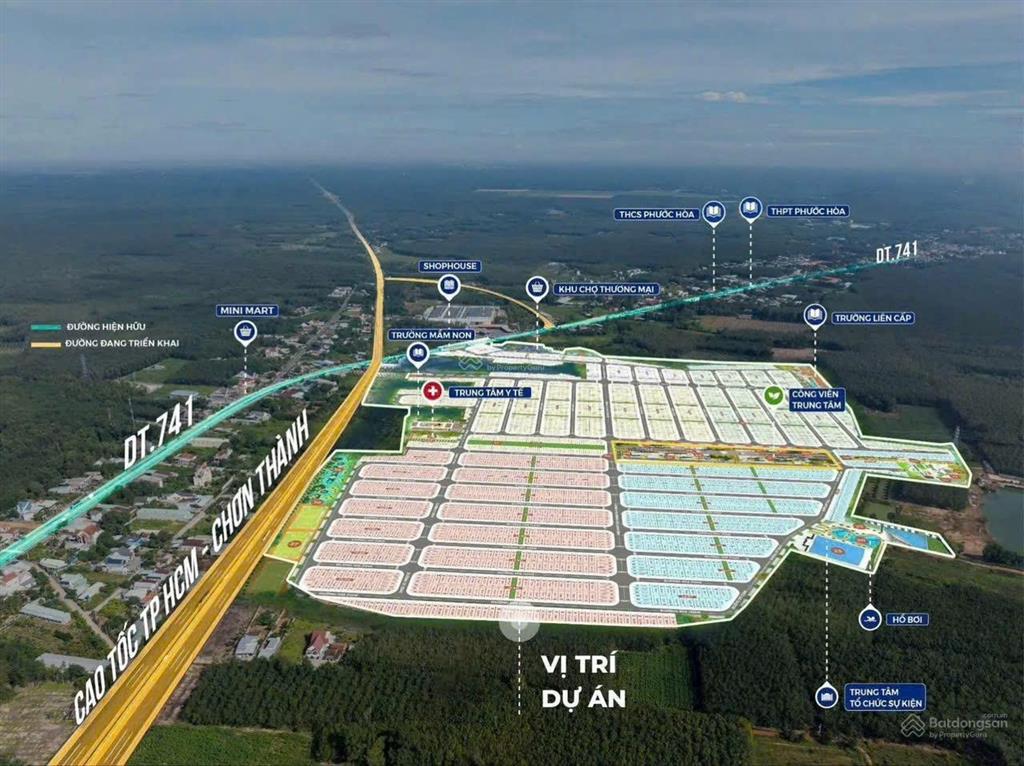 Mở bán khu đô thị bắc sài gòn mặt tiền đt741 giá từ 239triệu đầu tư ngay. cách tp hcm chỉ 30phút