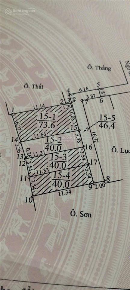 2,18 tỷ 40m đất nền, sát vành đai 4. hoài đức, hà nội. sổ đỏ trao tay. rẻ nhất khu vực.