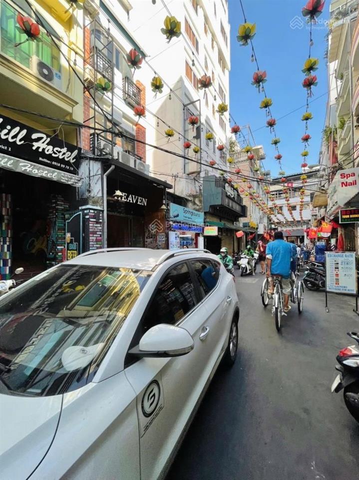 Bán nhà bùi viện  phố tây quận 1  mt hẻm xe tải siêu kinh doanh sẵn dòng tiền  nhà cũ dễ xây mới