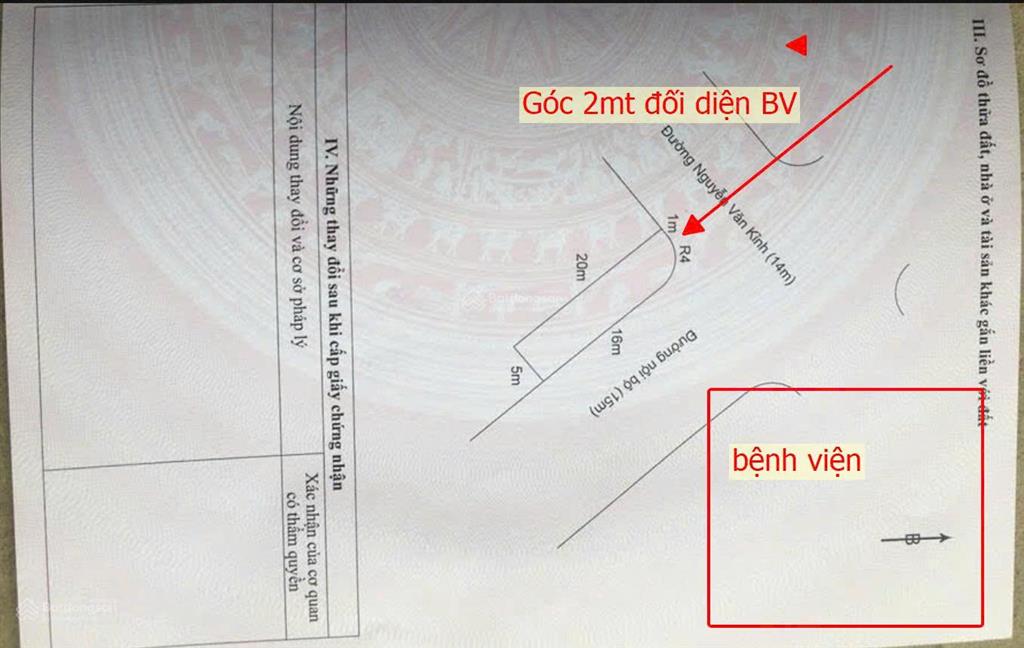Chốt nhanh! deal rẻ nhất  2 nền góc  đối diện bệnh viện khu vực đồng tháp mười  850tr/nền