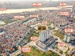 Chính chủ bán gấp căn 2pn, 2wc, dt 72m2. giá chỉ 6,450 tỷ tại hc golden city, long biên