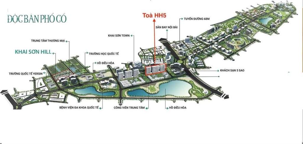 Chủ nhà bán gấp căn 3n bc đn giá chỉ 6,9 tỷ dự án khai sơn city
