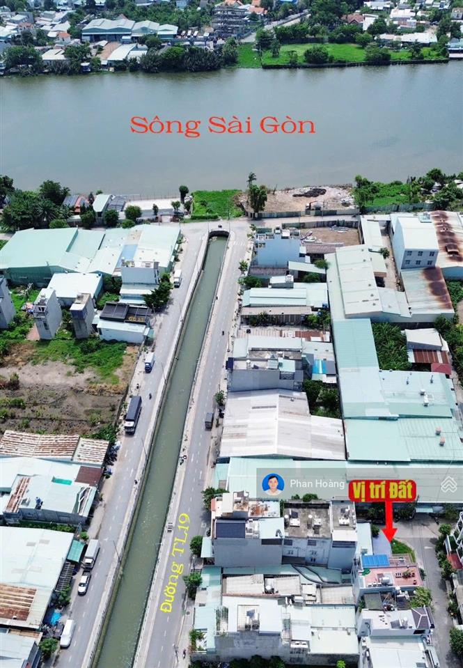 Bán lô góc 2 mặt tiền ngang 9.92m đường tl 19, an phú đông, đường 2 mặt đều 7m,gần sông,giá 7.35 tỷ