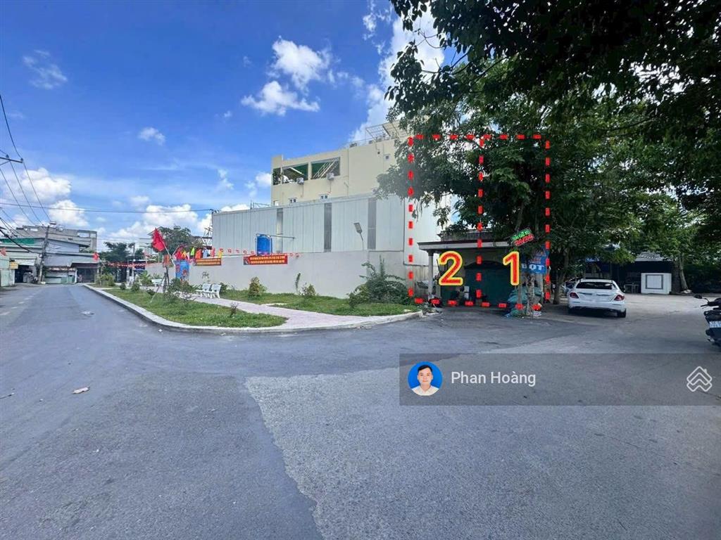 Bán đất mặt tiền apđ 10, vườn lài, an phú đông, đường 10m, đối diện công viên, giá 5,3 tỷ