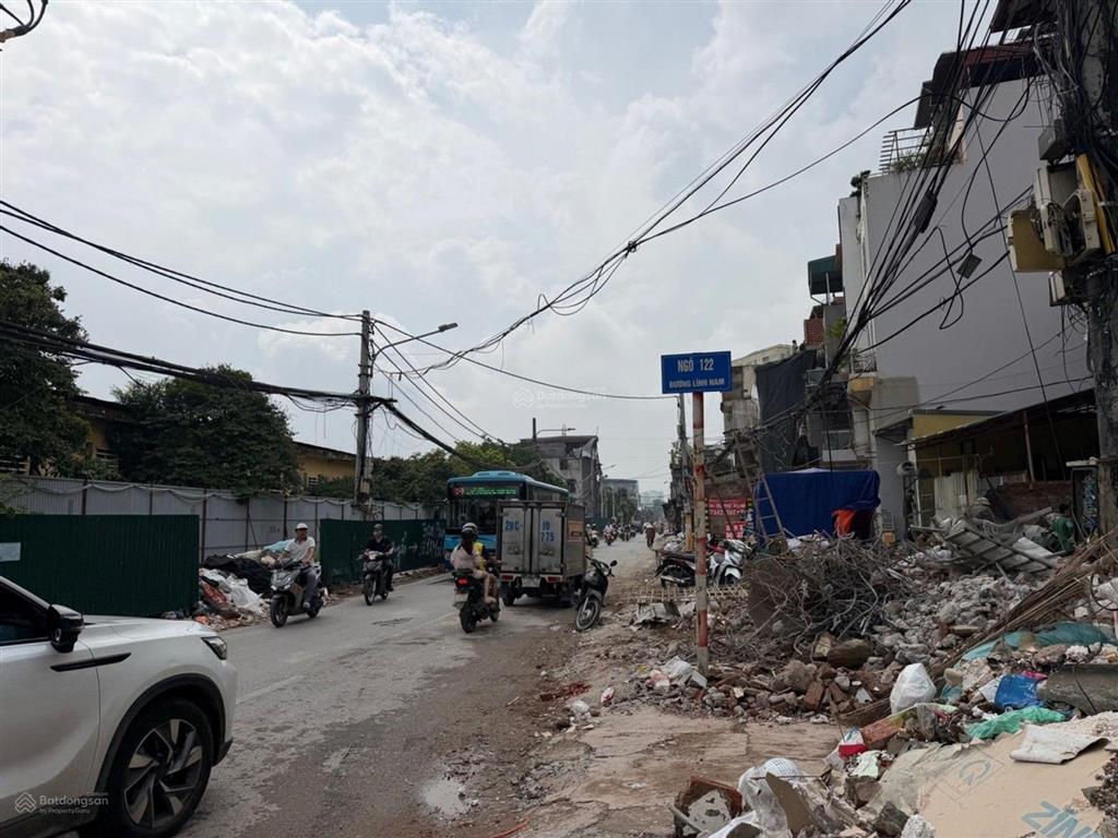 Bán nhà mặt phố lĩnh nam  quận hoàng mai  vỉa hè  kinh doanh  63 m²  3 tầng