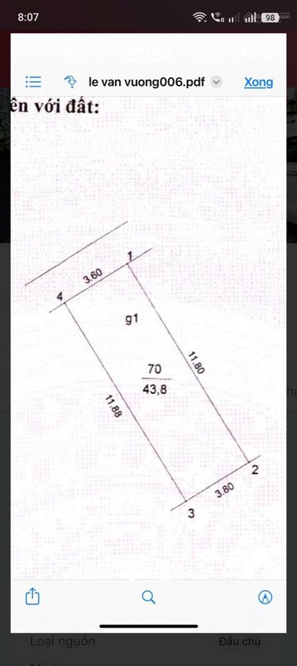 Cần bán gấp nhà phố bồ đề, long biên 45m²  2 mặt tiền thoáng, nở hậu