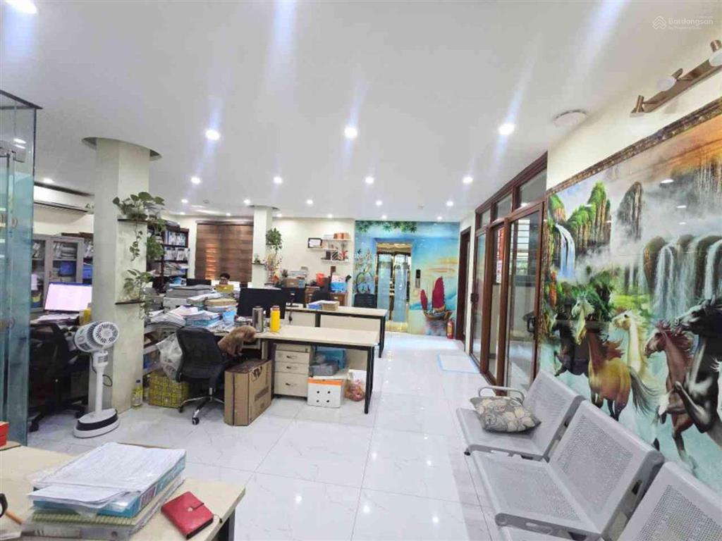 Bán nhà kđt bắc linh đàm  hoàng mai  vỉa hè  kinh doanh  thang máy  dt 200 m2  5 tầng mt 15 m