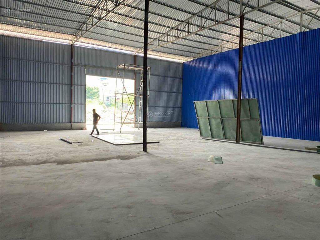 Cho thuê kho xưởng 500m² tại kcn phú thị, gia lâm, xe container 40ft, hạ tầng chuẩn kcn
