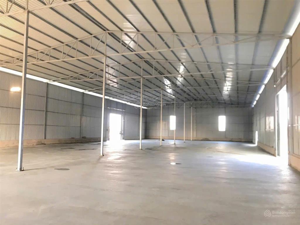 Cho thuê kho xưởng 500m² tại kcn phú thị, gia lâm, xe container 40ft, hạ tầng chuẩn kcn
