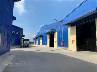 Cho thuê kho xưởng 500m² 6000m² tại kcn phú thị, gia lâm, xe container 40ft , hạ tầng chuẩn kcn