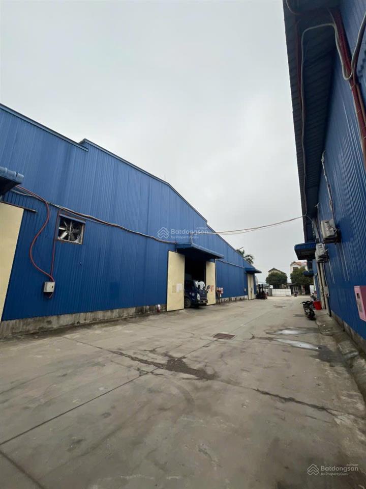 Cho thuê kho xưởng 500m² tại kcn phú thị, gia lâm, xe container 40ft, hạ tầng chuẩn kcn