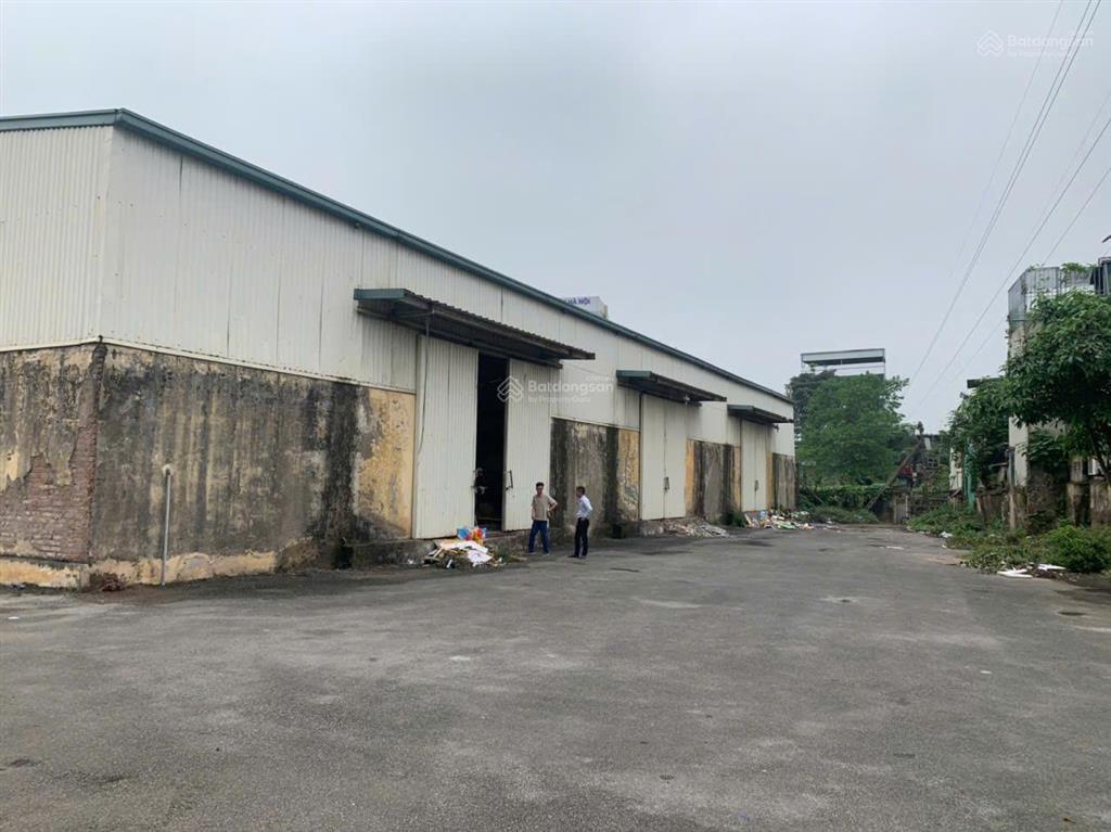 Cho thuê kho nguyên khê đông anh 500m container đỗ cửa