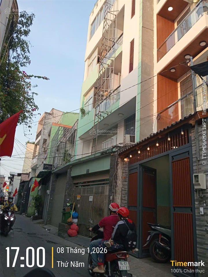 "bình tân"giảm 200tr gần mặt tiền kênh nước đen  chủ bán gấp để giải q.công việc 4 tầng giá 5 75t