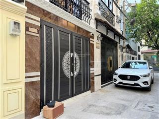 Nhà đẹp 4tầng  4n  5wc  45m2  p. hạnh thông  gò vấp