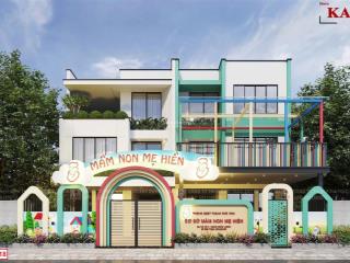 Bán trường mầm non tttp đà nẵngdthu khủng 6 tỷ/năm600m2 ngang 18mmt d.7m5 vỉa hè 4m giá 50 tỷ