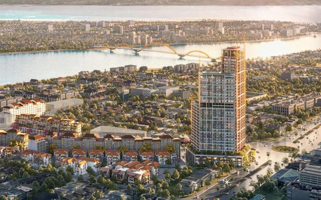 Khối đế panoma 2, ngay ngã tư, sãnh, 272m2. 5 phút tới biển, khu dân cư cao cấp