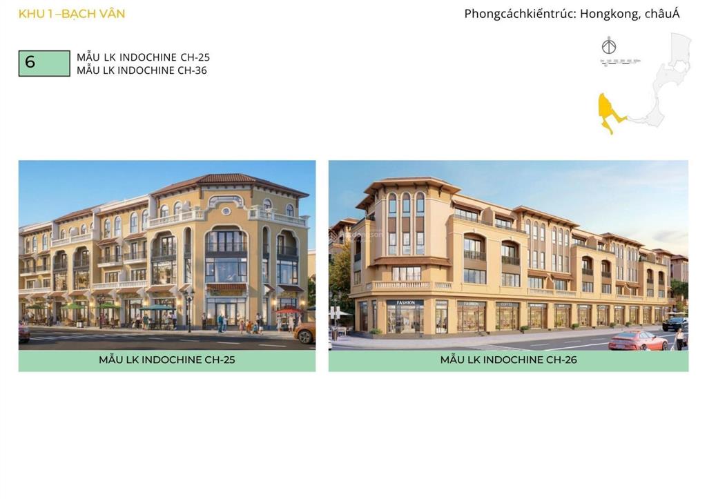 Biệt thự phong cách hồng kông giá rẻ sản phẩm kinh doanh dòng tiền