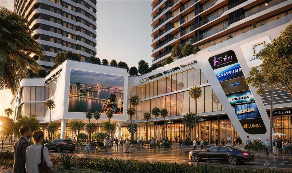 Căn hộ 1pn trung tâm ven sông, view sông hàn. giá 3,8 tỷ 48,6m2 nội thất xịn cao cấp