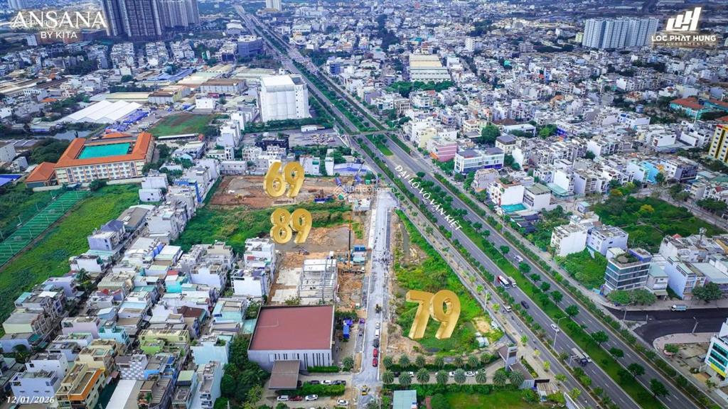 Ansana kita siêu phẩm mặt tiền võ văn kiệt, 90tr/m2 hiện đang nhận booking 50 triệu