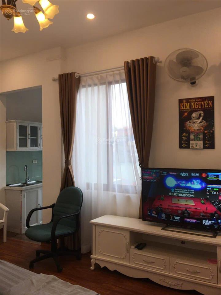 Căn hộ đẹp phố huế  bà triệu, dt 35m2 gồm 1 pn, khách + bếp, vệ sinh khép kín giá 6 triệu/tháng